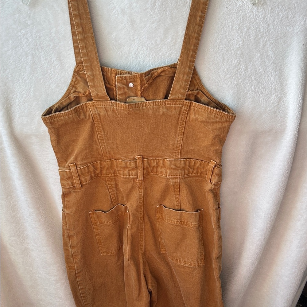 Universal Thread Carmel Brown Button-Front Jumpsu… - image 7